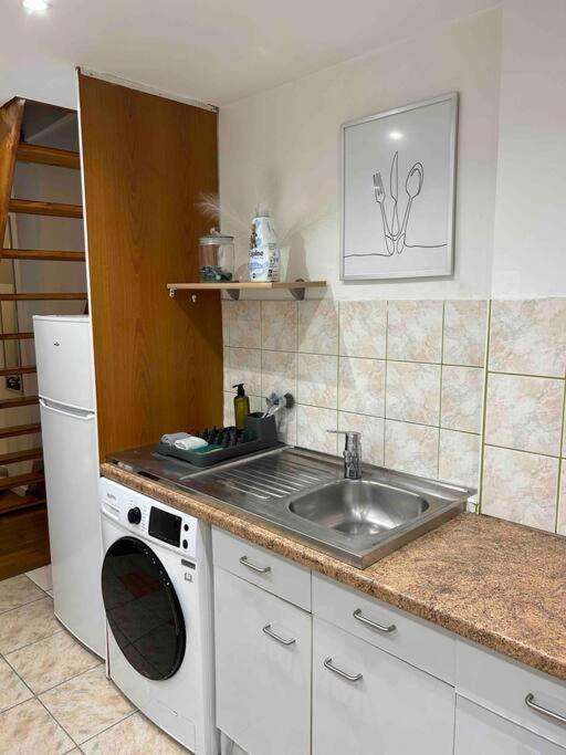 Duplex Minimaliste - 30 Min De Paris Apartment Saint-Ouen-l'Aumone Ngoại thất bức ảnh